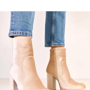 Botki Model Asanda RQ481 Beige - Solea