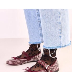 Baleriny Model Mylie Q2574 Bordo - Solea