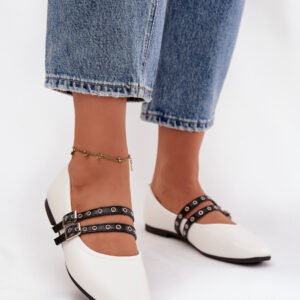 Baleriny Model Deliora 21-46 White - Step in style