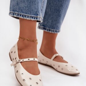 Baleriny Model Marivon 21-41 Beige - Step in style