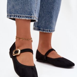 Baleriny Model Adelora 21-39 Black - Step in style