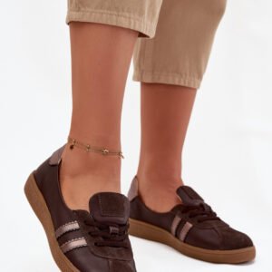 Półbuty  Model Zazoo N1341 Czekolada - Step in style