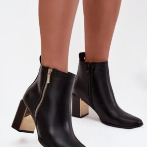 Botki Model Camilyn D8258 Black - Step in style