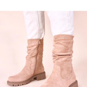 Botki Model Malha 68107-2 Beige - Solea