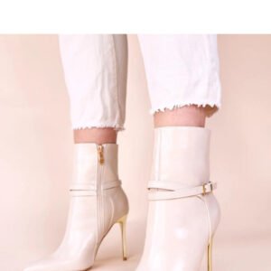 Botki Model Carmila 6623 Beige - Solea