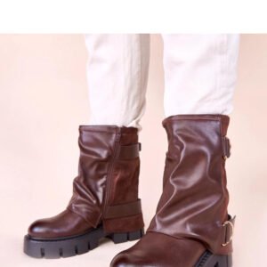 Botki Model Cenda 4019 Brown - Solea