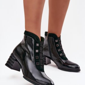 Botki Model DA CR52-696 Dark Green - Step in style