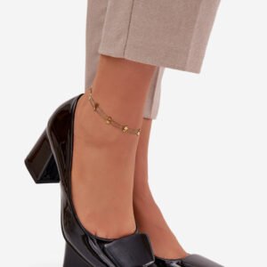 Czółenka Model Isoline M078 Black - Step in style