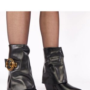 Botki Model Faila K598 Black - Solea