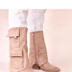 Botki Model Nadiia FC77-1 Beige - Solea