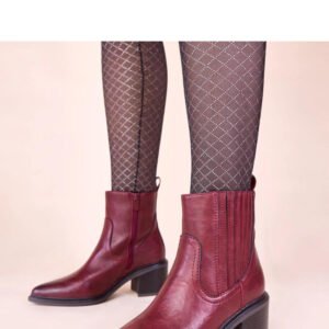 Botki Model Sesie C908 Bordo - Solea