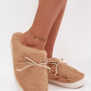 Kapcie Model Minella WPW255171-0 Camel - Step in style