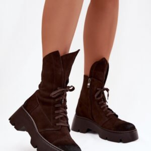 Workery Model Zazoo 976 Czekolada - Step in style