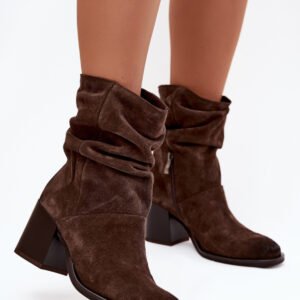 Botki Model Zazoo 1127 Czekolada - Step in style