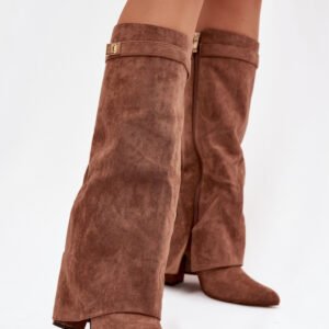 Kozaki Model Evyra CLS-603 Dark Beige - Step in style