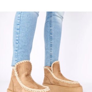 Śniegowce Model Alwena B2030 Dark Beige - Solea