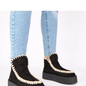 Śniegowce Model Alwena B2030 Black - Solea