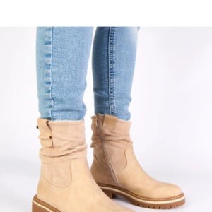 Botki Model Lovisa C778 Beige - Solea