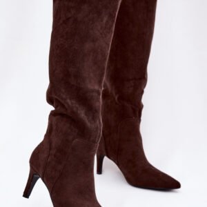 Kozaki Model Arelisse CLS-606 Czekolada - Step in style