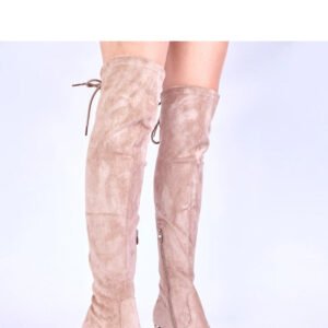 Kozaki Model Elai E8685 Beige - Solea