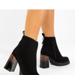 Botki Model Brenna BY6907 Black - Solea