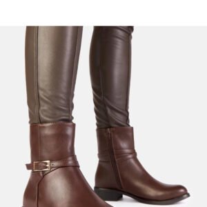 Botki Model Zema E8681 Brown - Solea