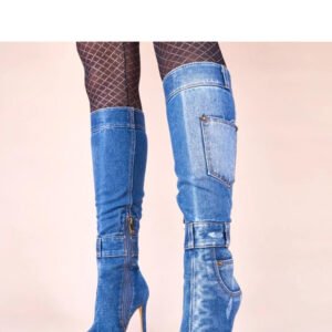 Kozaki Model Sina SXX-5 Jeans - Solea