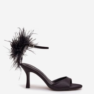 Sandały Model Caelina P-1474 Black - Step in style