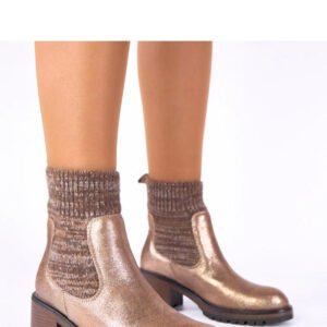Botki Model Lisa M-789 Gold - Solea