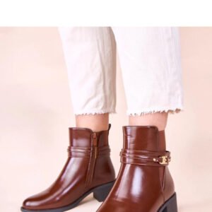 Botki Model Lilua 6516 Brown - Solea