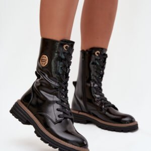 Workery Model Dorialine ASA259-10 Black Lakier - Step in style