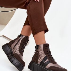 Botki Model Vinceza 58562 Brown - Step in style