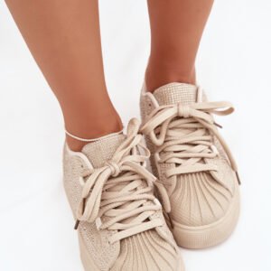 Buty Sportowe Model Calissea 9031 Beige - Step in style
