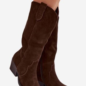 Kozaki Model Urselle 6396 Czekolada - Step in style