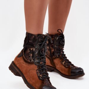 Botki Model Maciejka 07004-29/00-8 Camel - Step in style