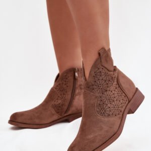 Botki Model S.Barski HY52-532 Brown - Step in style