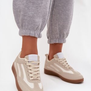 Buty Sportowe Model Hanelor KHZX-56 Beige - Step in style
