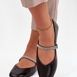 Baleriny Model Ilirene 2732 Black - Step in style