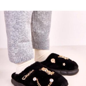 Kapcie Model Tracy WS07 Black - Solea