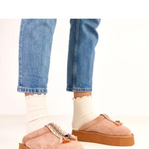 Kapcie Model Sarah C3019 Dark Beige - Solea