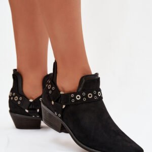 Botki Model Vannessae C-991 Black - Step in style