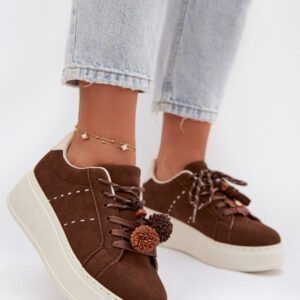 Buty Sportowe Model Corinna D-123 CZekolada - Step in style