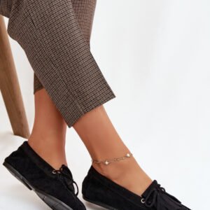 Mokasyny Model Glorina D-063 Black - Step in style