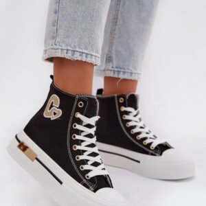 Trampki Model Meloria A88-211 Black - Step in style