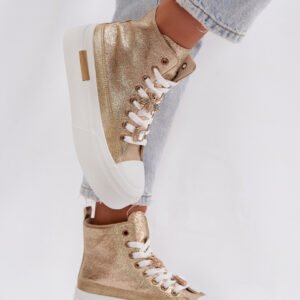 Trampki Model Gracella A88-190 Gold - Step in style