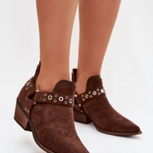 Botki Model Vannessae C-991 Czekolada - Step in style