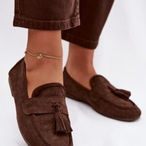 Mokasyny Model Marilisse G504 Czekolada - Step in style