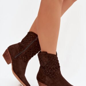 Botki Model Ferissa C-744 Czekolada - Step in style