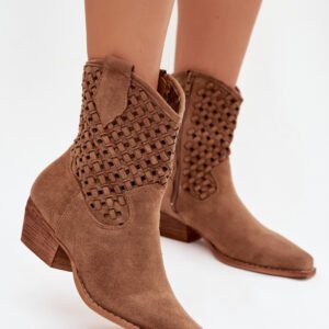 Botki Model Ferissa C-744 Camel - Step in style