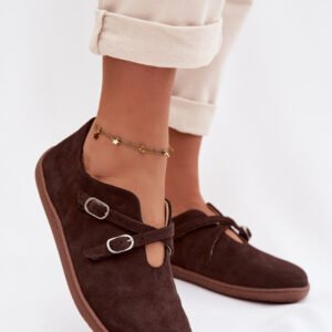 Półbuty Model Zazoo N1271 Czekolada - Step in style